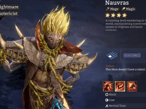 best nauvras build in watcher of realms