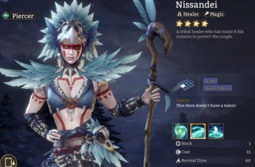 best nissandei build in watcher of realms