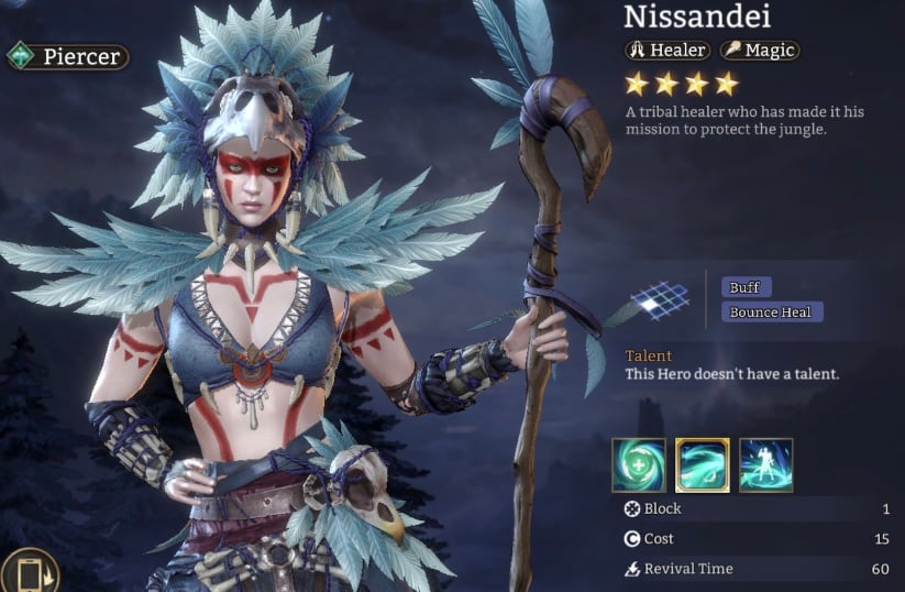 best nissandei build in watcher of realms