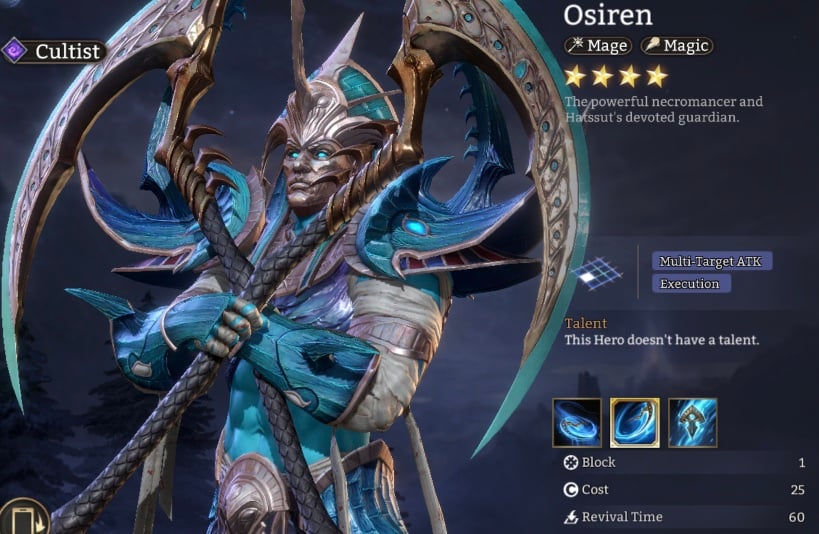 best osiren build in watcher of realms