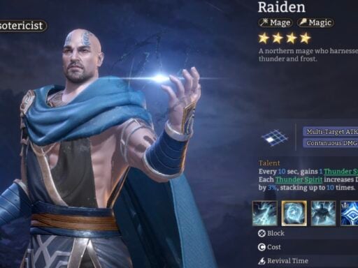 best raiden build in watcher of realms
