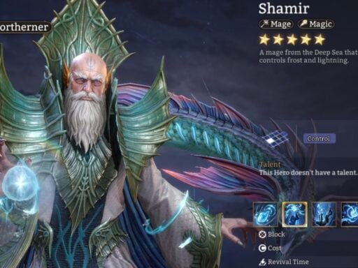 best shamir build in watcher of realms