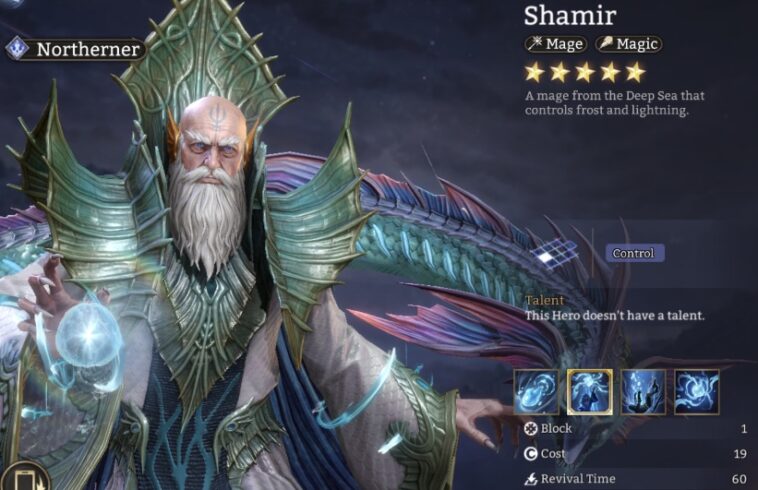best shamir build in watcher of realms