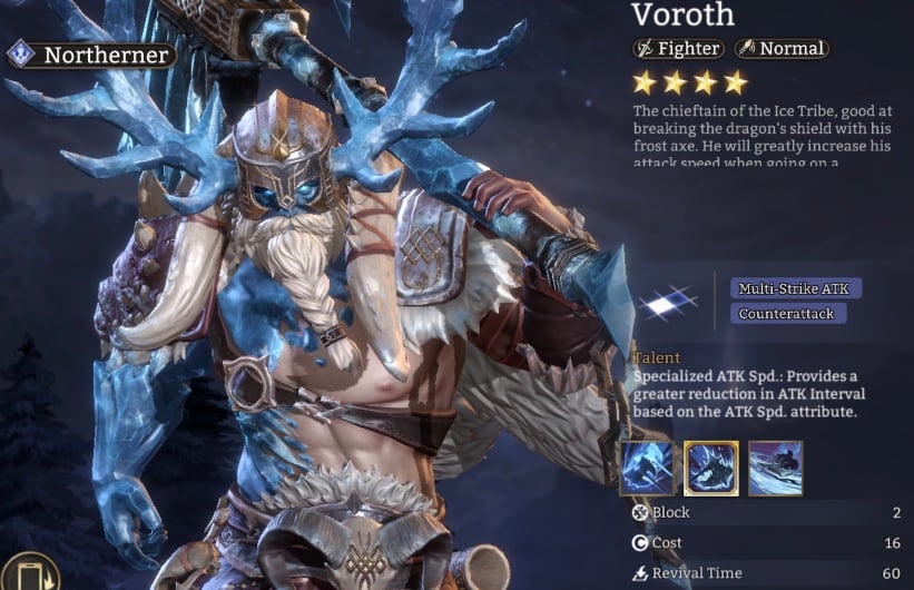 best voroth build in watcher of realms