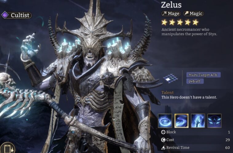 best zelus build in watcher of realms