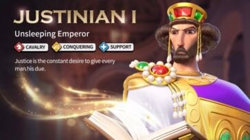 rise of kingdoms best justinian build