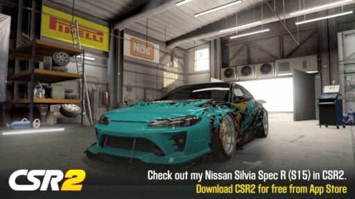 CSR2 Silvia Spec R S15 tune and shift pattern