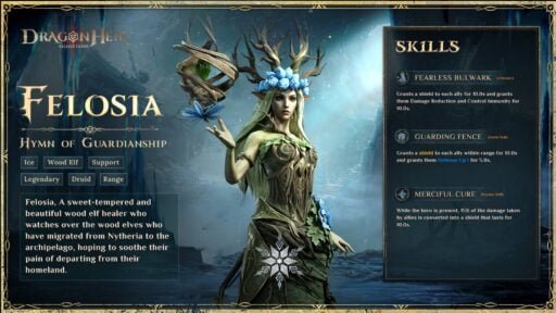 dragonheir best felosia build