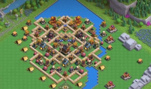 clan capital barbarian camp level 5 layout november 2023 preview