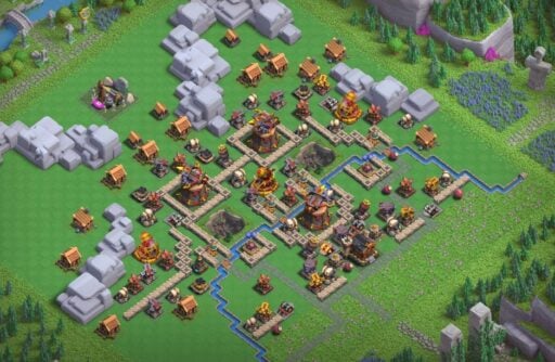 clan capital golem quarry level 4 layout november 2023 preview