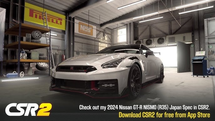 CSR2 2024 GTR NISMO R35 Japan Spec tune and shift pattern