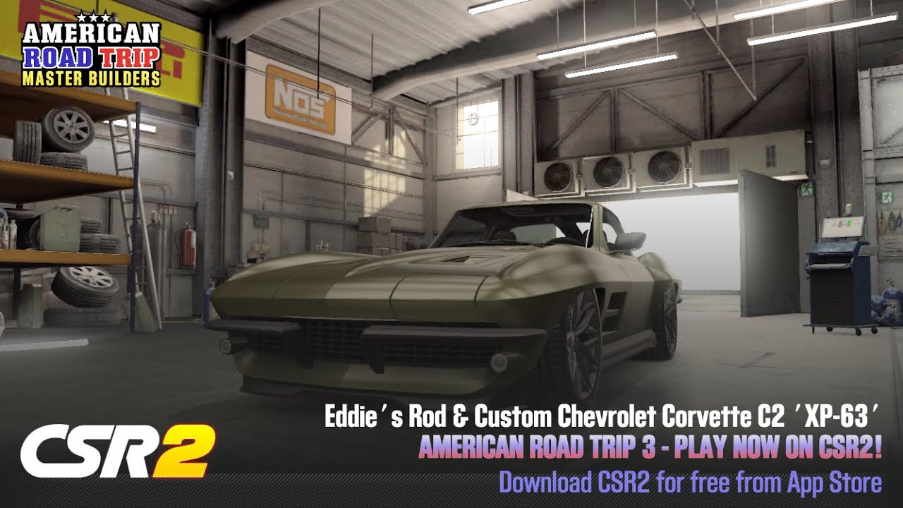 CSR2 Eddies Rod & Custom Corvette tune and shift pattern