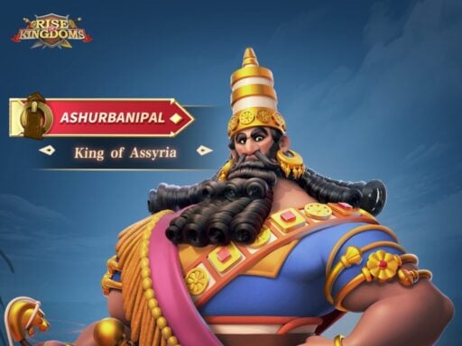 rise of kingdoms best ASHURBANIPAL build