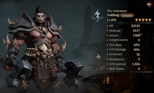 dragonheir best volthug build