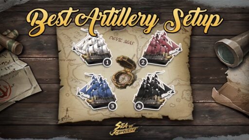 sea of conquest artillery setup