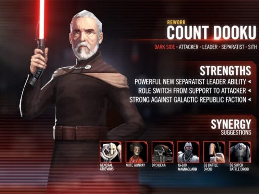 swgoh best count dooku build