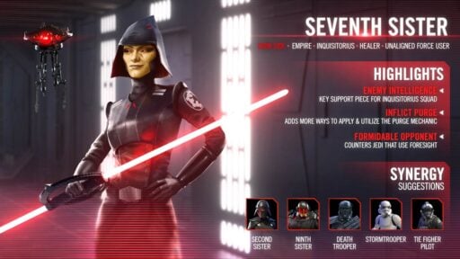 swgoh best seventh sister build