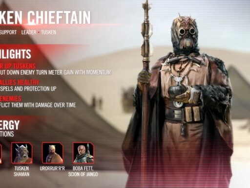 swgoh best tusken chieftain mod build