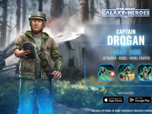swgoh captain drogan best build