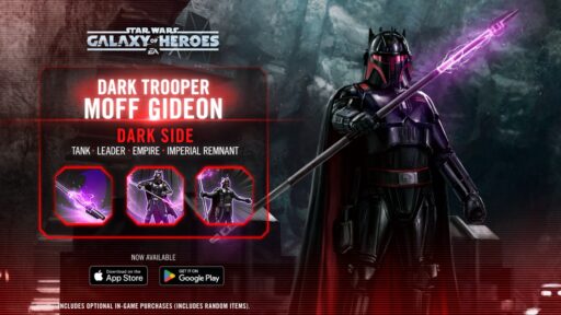swgoh dark trooper moff gideon best build