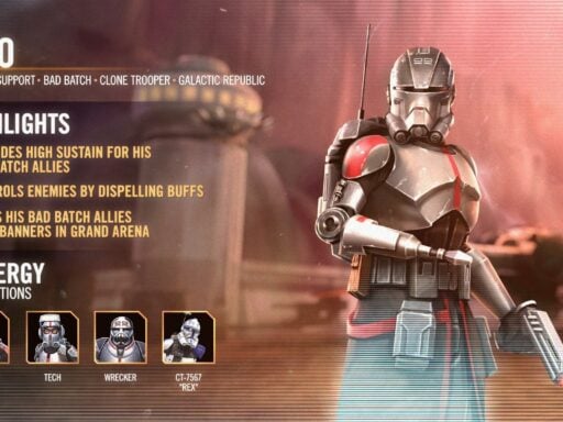 swgoh echo best build