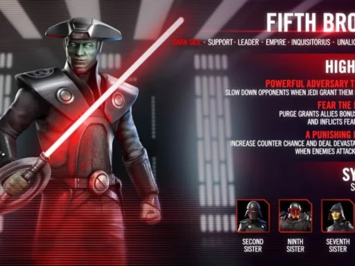 swgoh fifth brother best build