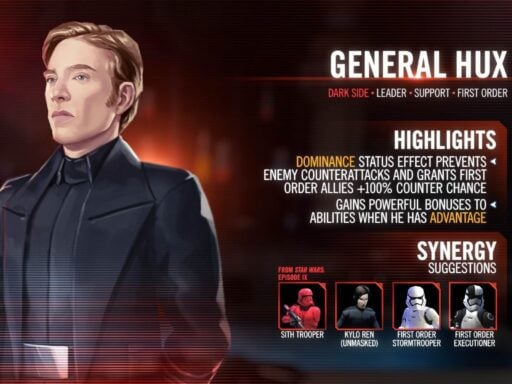 swgoh general hux best build