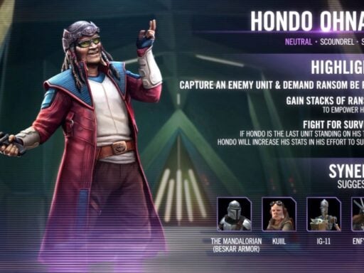 swgoh hondo best build