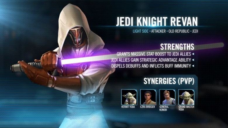 swgoh jedi knight revan best build