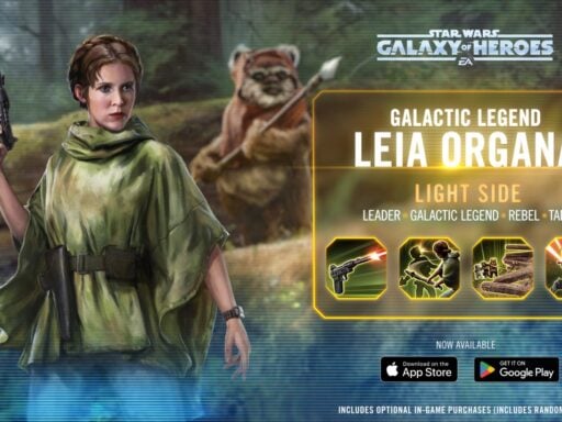 swgoh leia organa best build