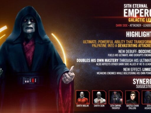 swgoh sith eternal emperor best build