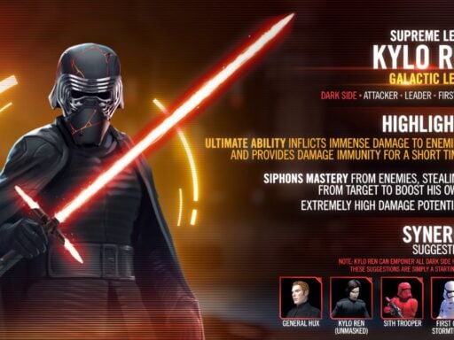 swgoh supreme leader kylo ren best build