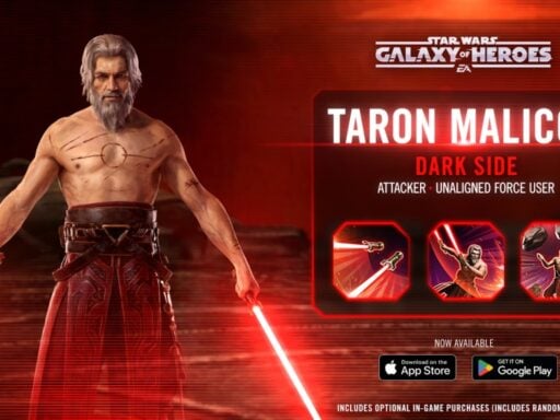 swgoh taron malicos best build