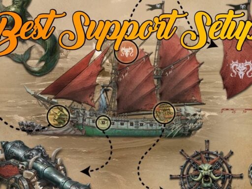 sea of conquest best support ship setup