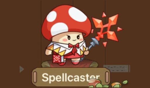 best spellcaster class build in legend of mushroom