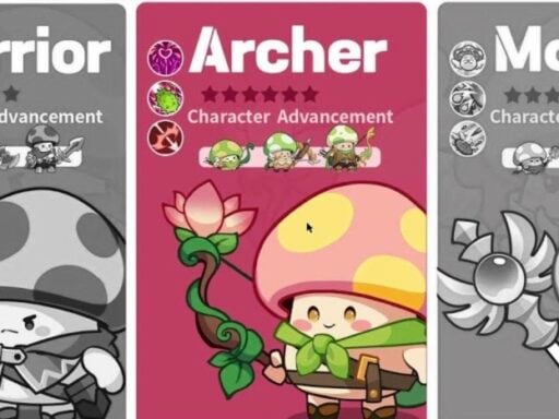 legend of mushroom best archer class build