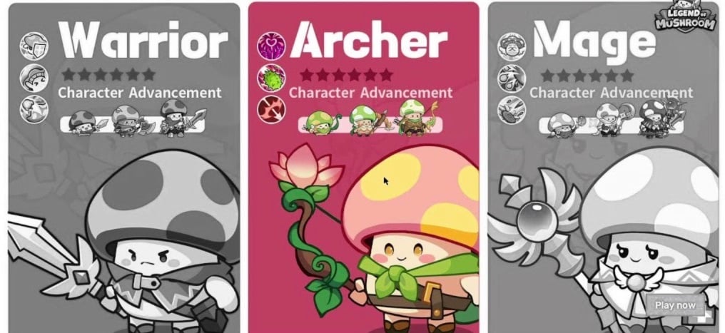 legend of mushroom best archer class build