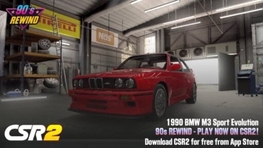 csr2 BMW 1990 M3 Sport Evolution best tune and shift pattern