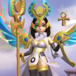 hero clash best build for goddess of life