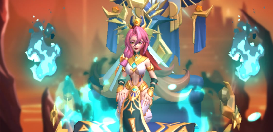 hero clash best build for mirana