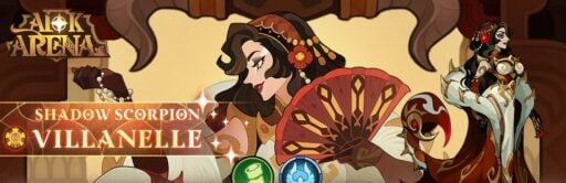 afk arena best villanelle build
