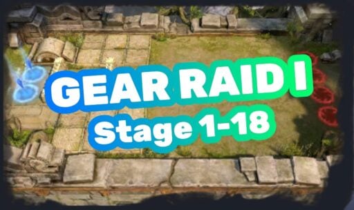 best teams for gear raid 1 stage 1-18