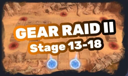 best teams for gear raid 2 stage 13-18