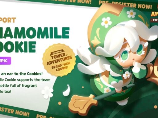 cookierun tower of adventures best chamomile cookie build