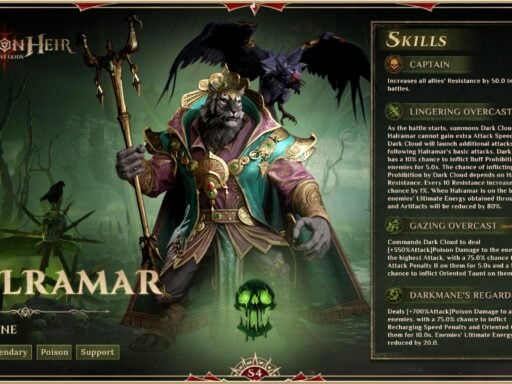 dragonheir best halramar build