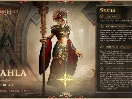 dragonheir best shahla build