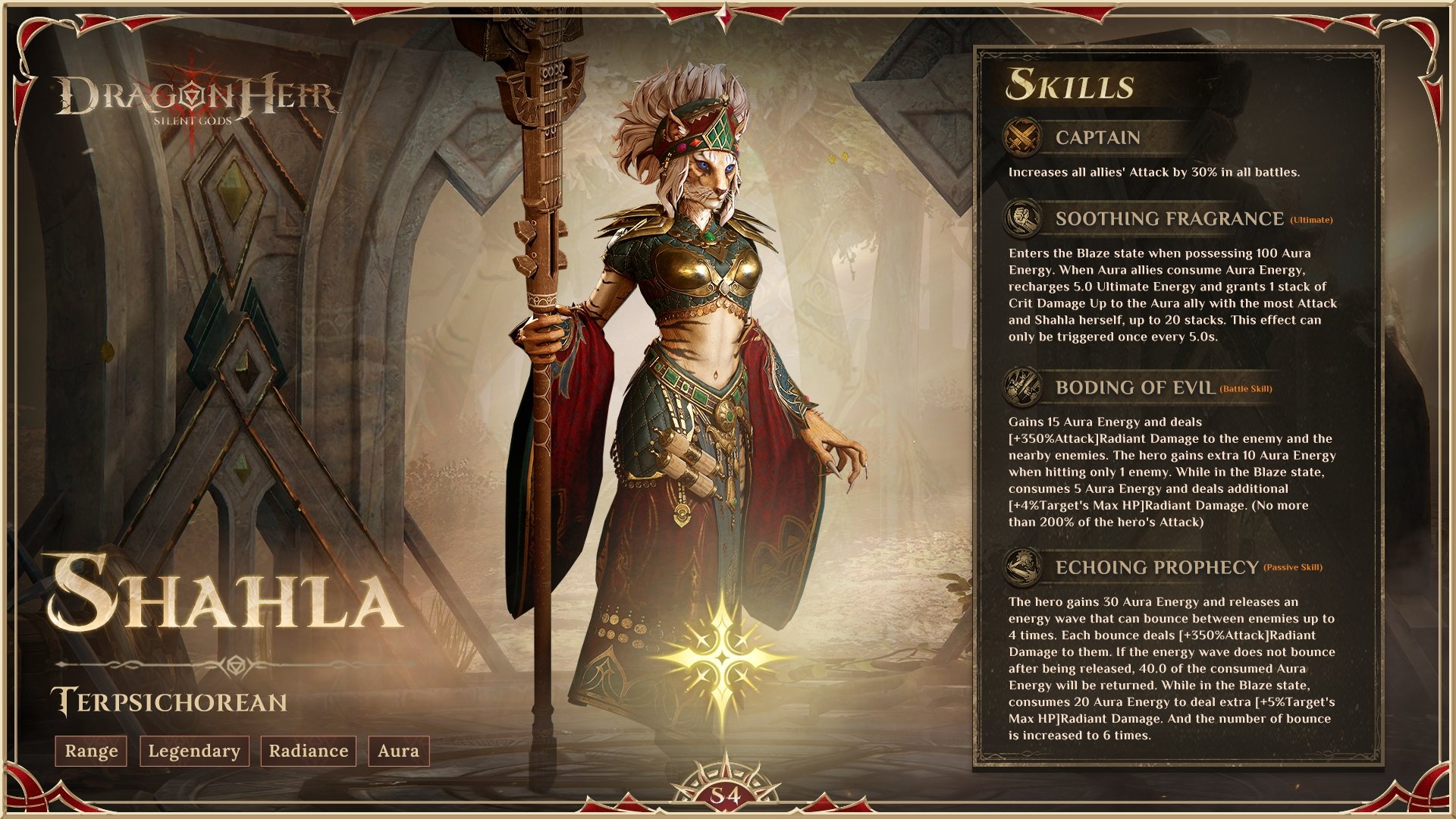 dragonheir best shahla build