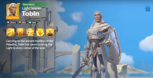 call of dragons best tobin build