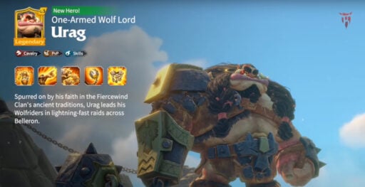 call of dragons best urag build