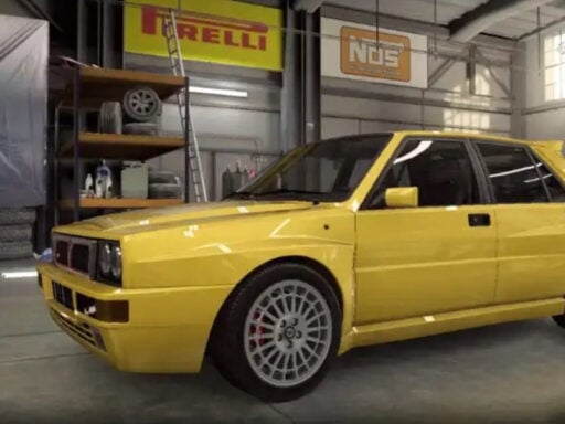 csr2 lancia delta integrale best tune and shift pattern
